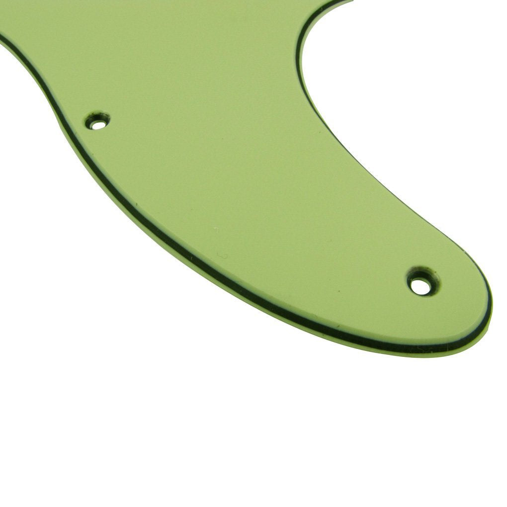 FLEOR 8 Hole Tele Pickguard w/Screws Fit USA/MX Standard Telecaster Pickguard Replacement, 3Ply Mint Green